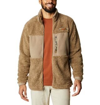 Columbia Roughtail Sherpa Full Zip Blouson Herren, Braun