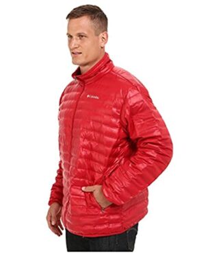 Columbia Tall Flash Forward Daunenjacke Herren, Rot