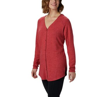Columbia The Hearth Cardigan Damen, Rot