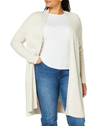 Comma Strickjacke Damen, Beige