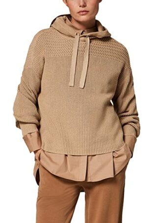 Comma Strickpullover Damen, Beige