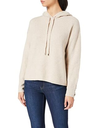 Comma Strickpullover Damen, Beige