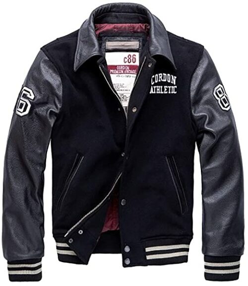 Cordon Blouson Herren, Schwarz