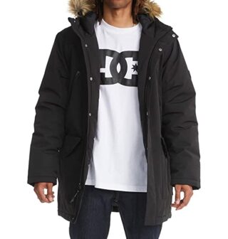 DC Bamberg Parka Herren, Schwarz