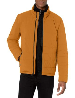 DKNY Collar Steppjacke Herren, Gelb