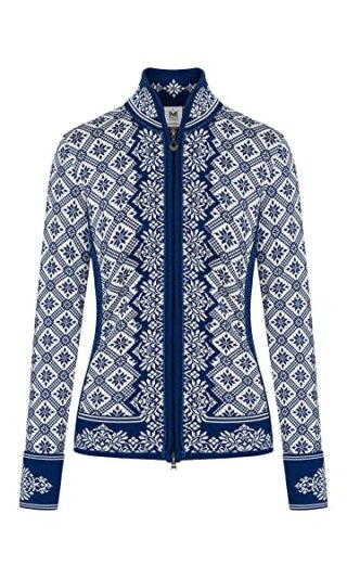 Dale of Norway Christiania Strickjacke Damen, Blau