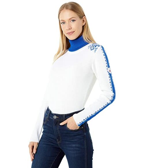 Dale of Norway Mount Aire Rollkragen Pullover Damen, Grün
