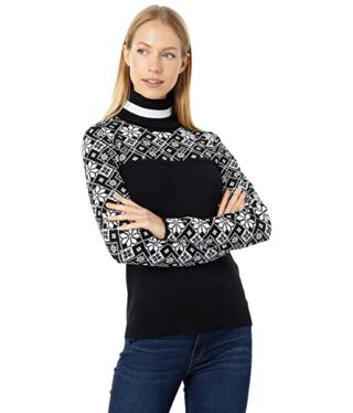 Dale of Norway Mount Red Strickpullover Damen, Schwarz