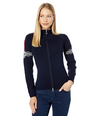 Dale of Norway OL Spirit Cardigan Damen, Schwarz