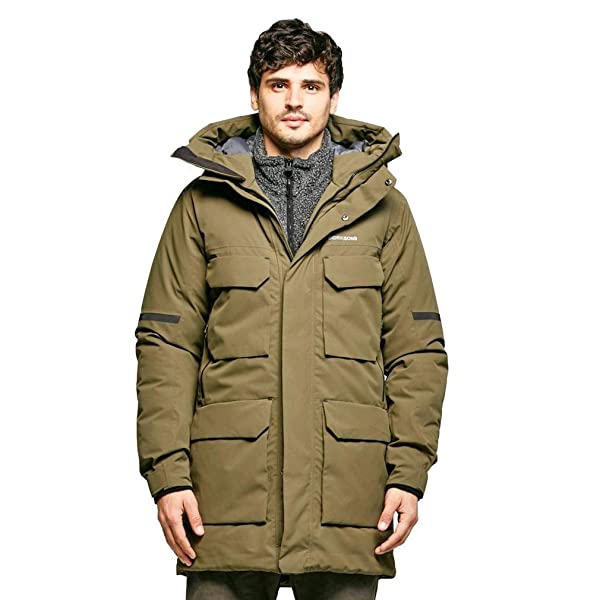 Didriksons Drew 4 Parka Herren, Grün Didriksons Drew 4 Parka Herren, Grün