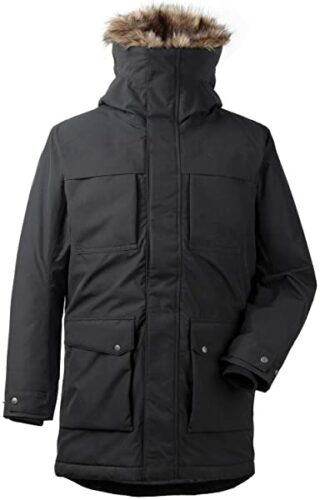 Didriksons Reidar Parka Herren, Schwarz