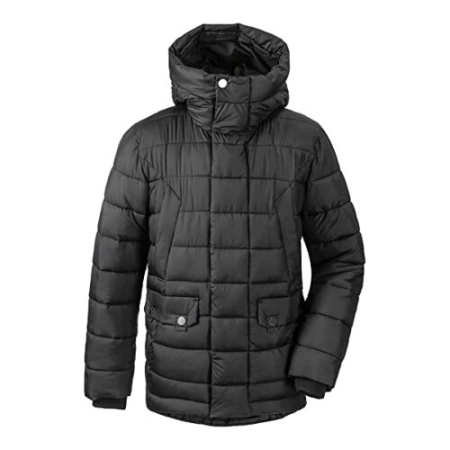 Didriksons Urban Steppjacke Herren, Schwarz