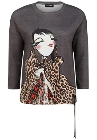 Doris Streich Pullover Damen, Grau