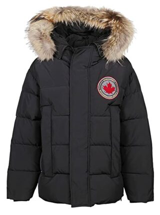 Dsquared2 S74AM1073S53141900 Steppjacke Herren, Schwarz