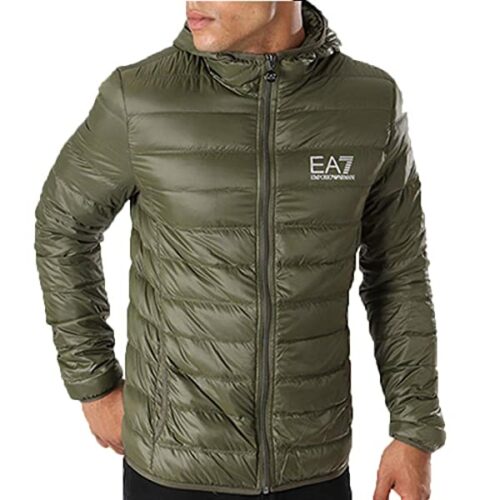 Emporio Armani EA7 Train Core Daunenjacke Herren, Grün