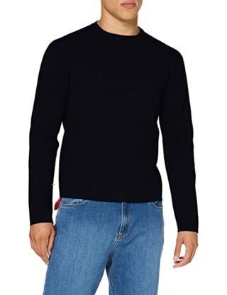 FALKE 60106 V-Ausschnitt Pullover Herren, Blau