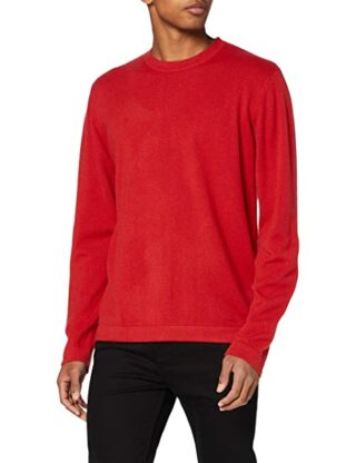 FALKE 60111 Kaschmir Pullover Herren, Rot