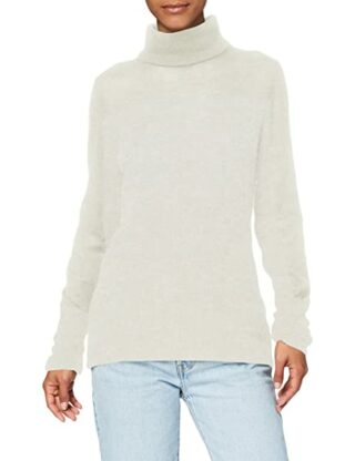 FALKE Rollkragen Pullover Damen, Beige