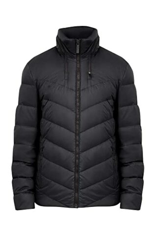 Finn Flare Steppjacke Herren, Schwarz