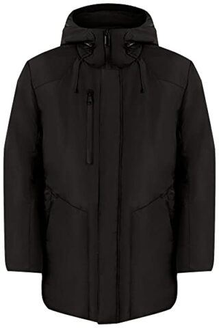 Finn Flare Daunenjacke Herren, Schwarz