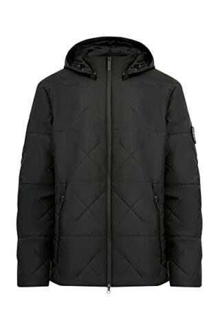 Finn Flare Steppjacke Herren, Schwarz