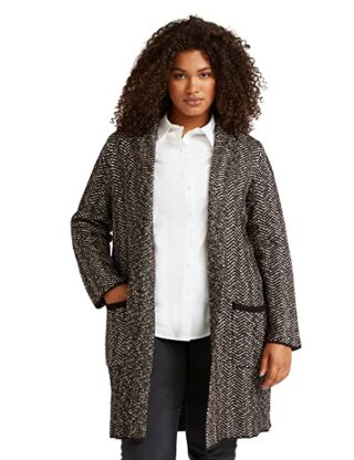 Fiorella Rubino Strickjacke Damen, Schwarz