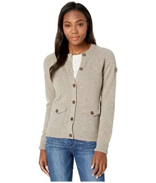 Fjällräven Greenland Re-Wool Cardigan Damen, Grau