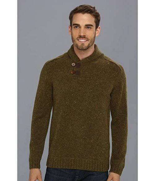 Fjällräven Lada Strickpullover Herren, Grün