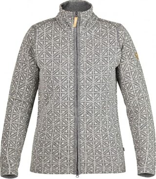 Fjällräven Övik Frost Cardigan Damen, Grau
