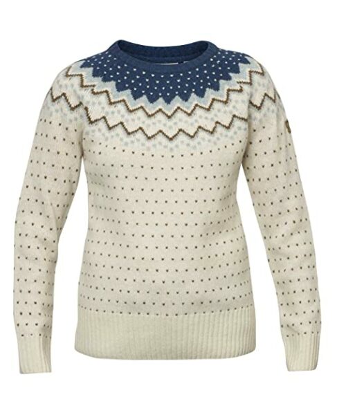 Fjällräven Övik Knit Strickpullover Damen, Grün