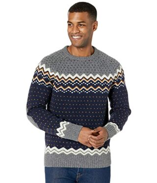 Fjällräven Övik Strickpullover Herren, Blau