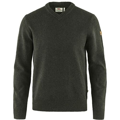 Fjällräven Övik Strickpullover Herren, Grün