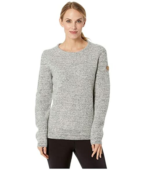 Fjällräven Övik Structure Strickpullover Damen, Grau