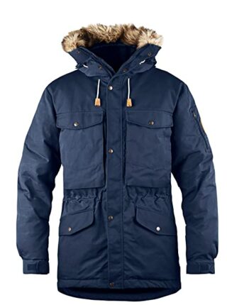 Fjällräven Singi Daunenjacke Herren, Blau