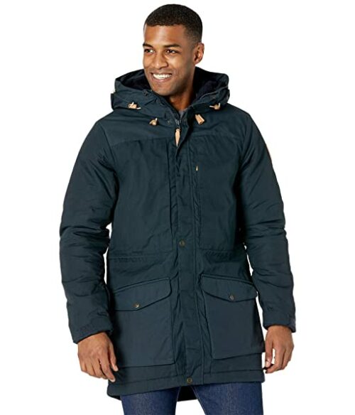 Fjällräven Singi Wool Padded Parka Herren, Blau