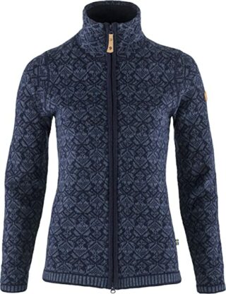 Fjällräven Snow Cardigan Damen, Blau