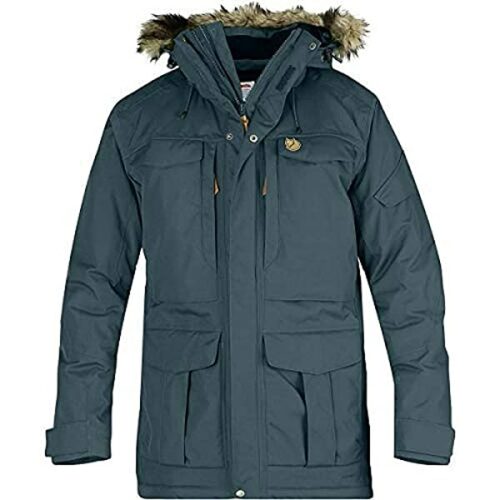 Fjällräven Yupik Parka Herren, Blau