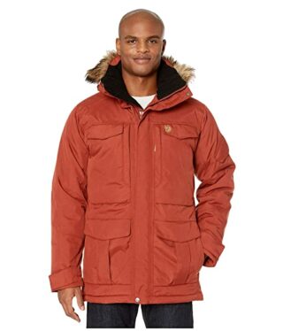 Fjällräven Yupik Parka Herren, Rot