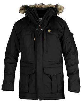 Fjällräven Yupik Parka Herren, Schwarz