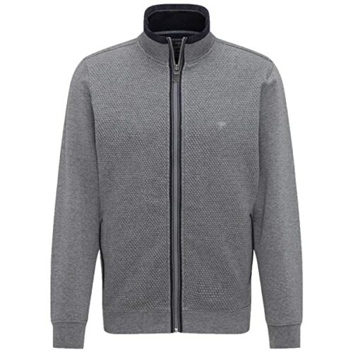 Fynch Strickjacke Herren, Grau