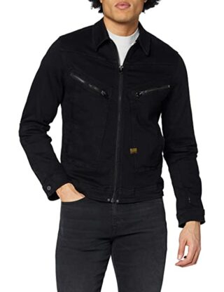 G-STAR RAW Air Force Jeansjacke Herren, Schwarz