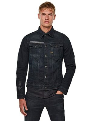 G-STAR RAW Arc 3D Jeansjacke Herren, Blau