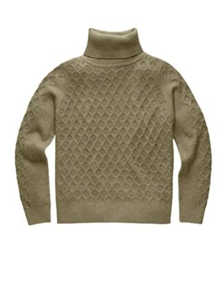 G-STAR RAW Cable Turtle Neck Loose V-Ausschnitt Pullover Damen, Bunt