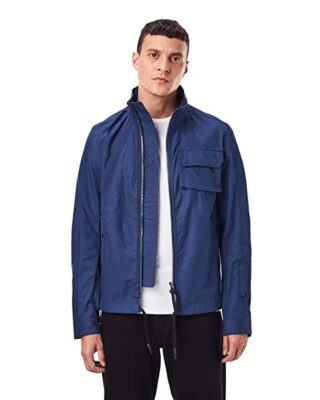 G-STAR RAW Hb Tape Work Blouson Herren, Blau