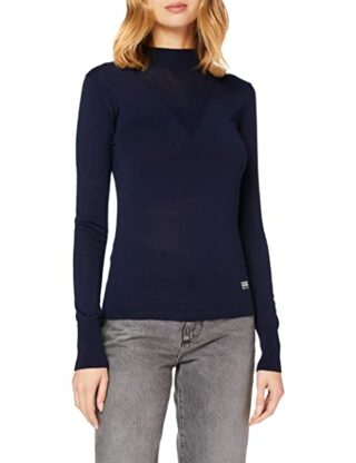 G-STAR RAW Stokyr Turtle Slim Cardigan Damen, Blau