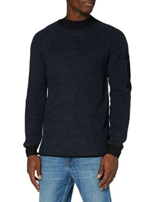 G-Star Raw Army Mock Turtle Pullover Herren, Blau