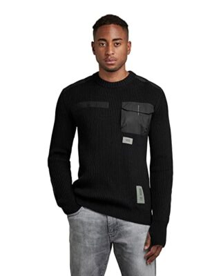 G-Star Raw Army Pullover Herren, Schwarz