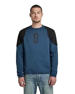 G-Star Raw Gs Moto Pullover Herren, Blau