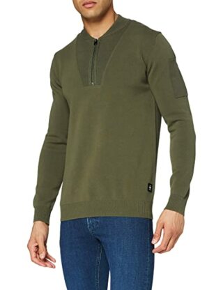 G-Star Raw Pocket Half Zip Pullover Herren, Grün