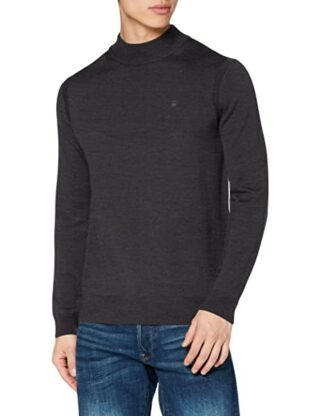 G-Star Raw Premium Core Mock Turtle Pullover Herren, Grau